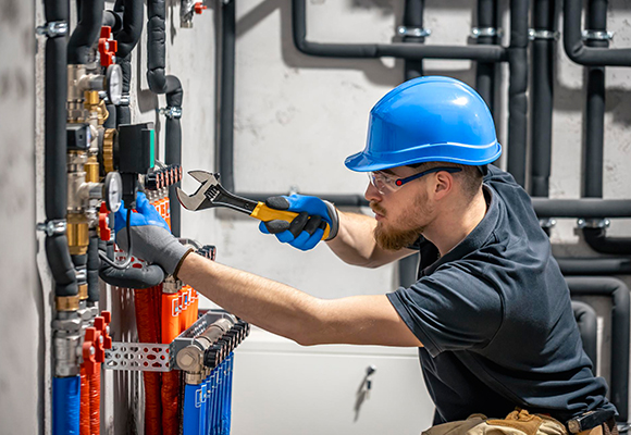 Gas plumbing